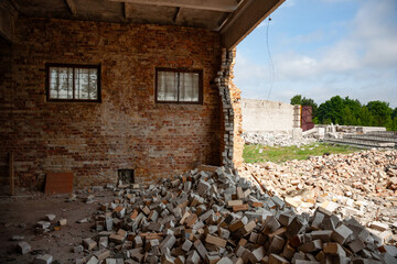 Ruins of the USSR Army military base