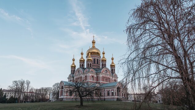 St Volodymyr's Cathedral, a neo-Byzantine architectural landmark, showcasing historical design elements