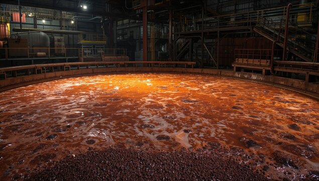 Ore flotation bath, an essential process for copper concentration, efficiency
