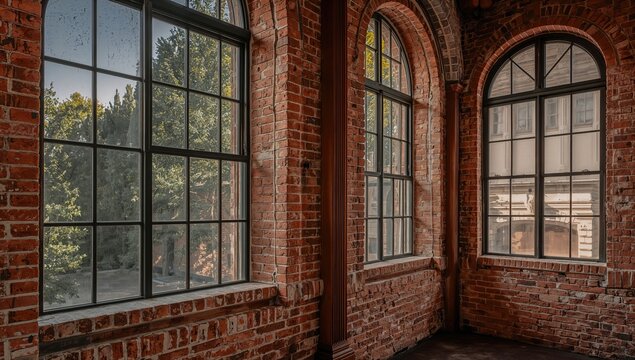 Vertical image showcasing interior decor of a building, emphasizing design elements and aesthetics