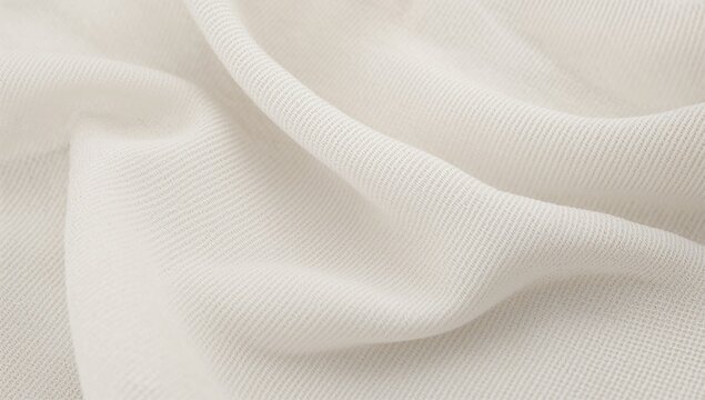 White ribbed linen texture ideal for layout and design, seasonal backdrop