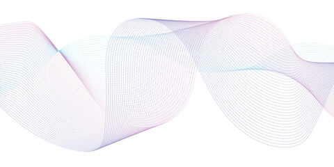 Abstract background vector colorful with dynamic waves for business design. Futuristic technology backdrop with network wavy lines.