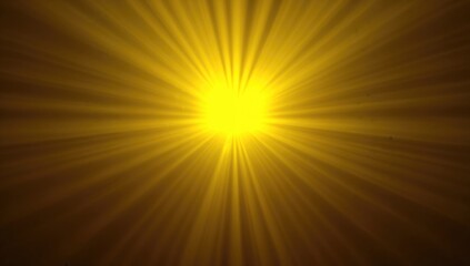 Yellow Stage Lighting with Dramatic Effects, Enhancing Performance Atmosphere