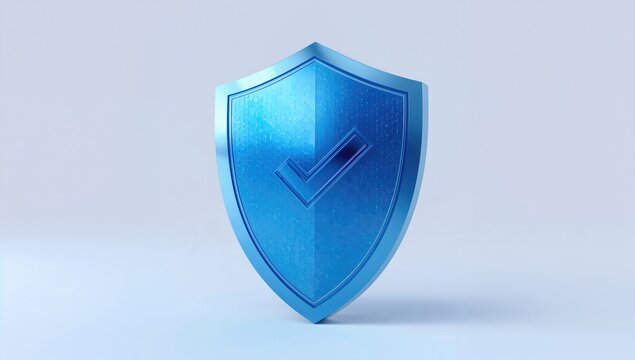 Shield icon representing protection and security, emphasizing safety in digital environments