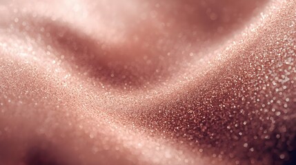 Rose Gold Glitter Texture Abstract Luxury Sparkle Glamour Background