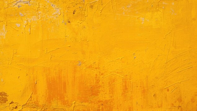 Vibrant yellow textured wall, suitable for backgrounds or layouts