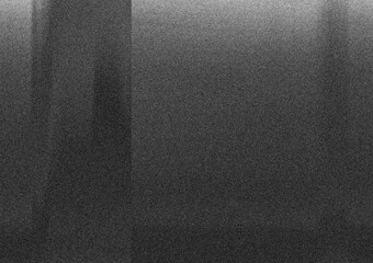 Photocopies of a black and white sheet of paper with a background or texture with grain and noise illustration