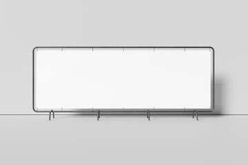 Obraz premium Standing Banner Scene for Presentation