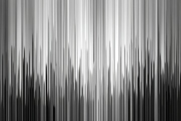 Obraz premium Vertical lines in grayscale, with a spectrum from light to dark, reminiscent of a forest