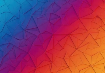Vibrant gradient background with abstract geometric pattern and subtle texture overlay