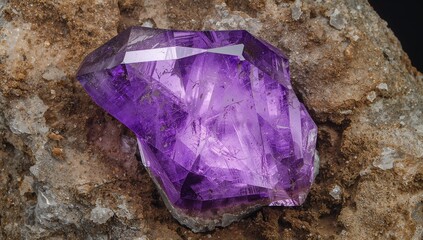 Romanian amethyst sourced from Porkura, mineral beauty, geological significance