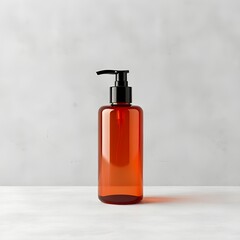 bottle of perfume, bottle of liquid soap, bottle of perfume on white