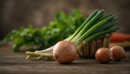 Shallot plant, a fiber-dense choice for culinary uses
