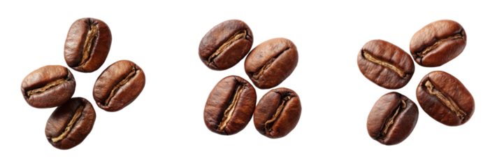 Coffee beans close-up kitchen food photography natural lighting macro perspective