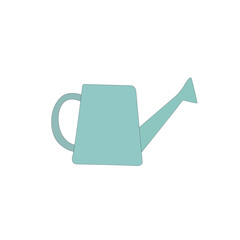 Light blue watering can, perfect for gardening needs