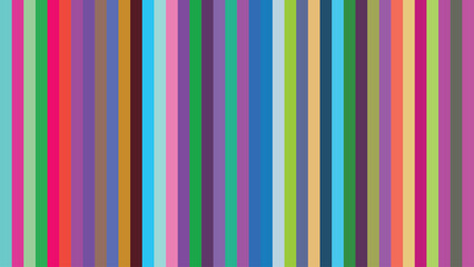 Fototapeta premium Colorful Stripes Background Pattern Multicolored Lines Abstract Design Illustration
