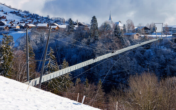 Panoramabrucke Sigriswil, Canton Bern, Switzerland