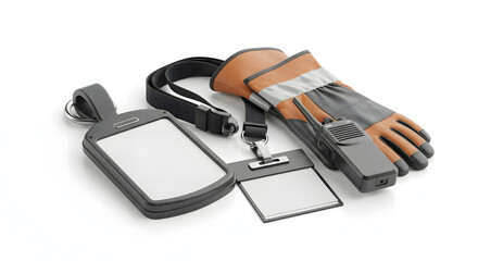 Safety equipment ready for work