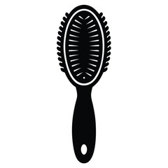 premium hairbrush vector icon on white background