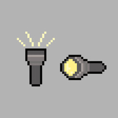 FLASH LIGHT EMERGENCY PIXEL ART
