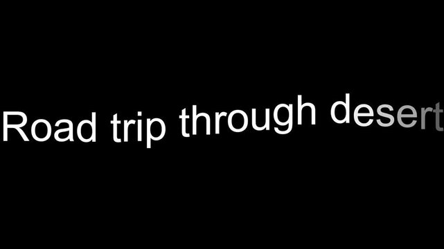 Embark on your journey with a captivating road trip video, perfect for travel vlogs and inspiring adventurous spirits to explore new horizons