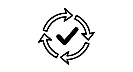 Update rotation mark black white icon 31.32% 767 592