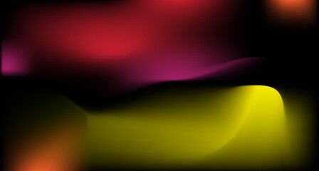 abstract background with glowing lights