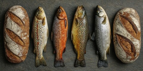 Five Loaves and Two Fish: A Farmhouse Feast of Bread and Protein Staples