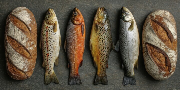 Five Loaves and Two Fish: A Farmhouse Feast of Bread and Protein Staples