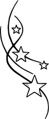 vektor illustration of a star