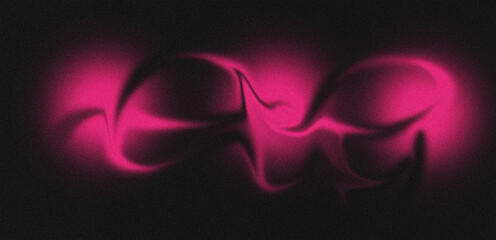 Red black glowing gradient with grainy textured background, abstract smooth wave blur, vibrant colour flow noise banner poster design