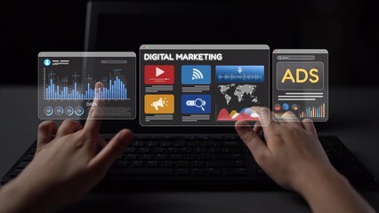 Online ads and digital marketing help brands grow. Content marketing builds engagement. Marketing tools boost ROI. Effective ads and marketing drive online business success. Muxer