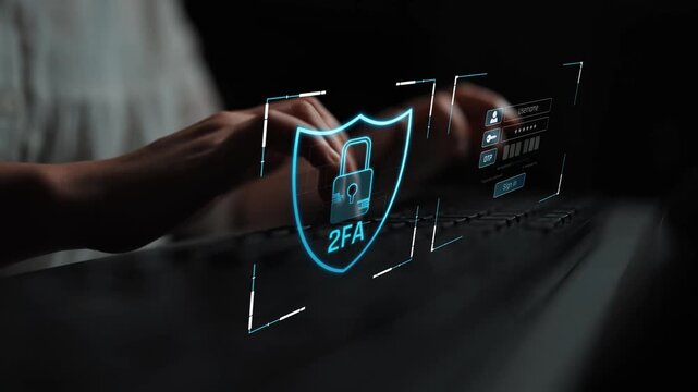 Two-factor authentication strengthens login system security. Adds protection, two-factor authentication increases privacy, and two-factor authentication prevents access breaches. Marrow