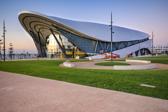 Rabat Hockey Stadium near the seaside