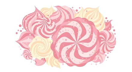“Soft Petal Whispers – Minimal Pink Accent Art