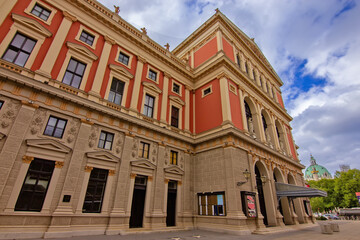 the Musikverein Concert Hall in Vienna, the legendary venue for the New Years Concert