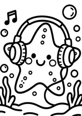 Magical Underwater World&rdquo; is a series of 15 coloring illustrations with a title page. This children&rsquo;s set features charming underwater characters and ocean scenes that inspire creativity.