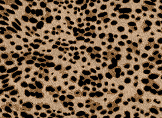 Seamless leopard fur texture