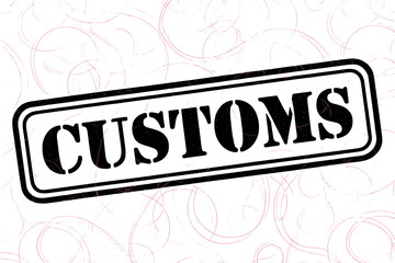 Restricted stamp overlay on elegant abstract swirl pattern, conveying limitation and artistic style for backgrounds, creative projects, and conceptual designs