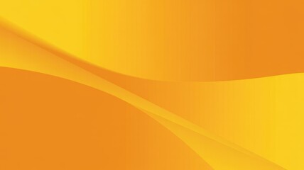 Smooth, flowing abstract background with vibrant yellow to warm orange gradient transitions. Subtle curved lines create a dynamic, energetic, and inviting visual texture.