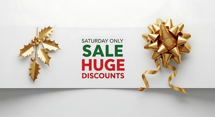 Saturday only sale huge discounts