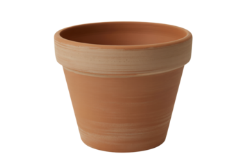 Classic terracotta pot ready for vibrant blooms, perfect for spring gardening projects and stylish home decor displays, adding rustic charm to any space