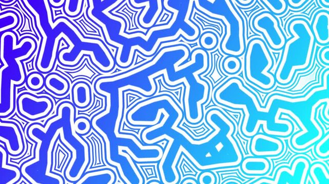 abstract seamless pattern with lines