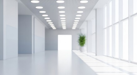 Obraz premium 3d render of a modern building