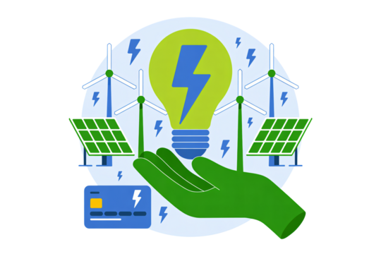 Secure sustainable energy solutions with innovative green technology and smart payment options for a brighter future.