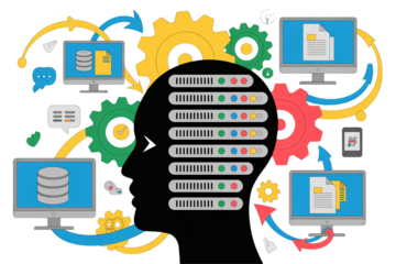 Intelligent system processing data and information with advanced technology and seamless workflow integration for modern business solutions