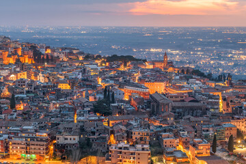 Tivoli, Italy Town  View 1295
