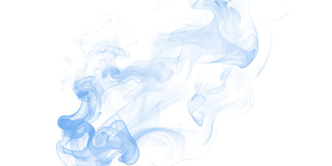 Ethereal blue smoke waves on black backdrop abstract dreamscape art mystery calm tranquility fantasy world mystic cool