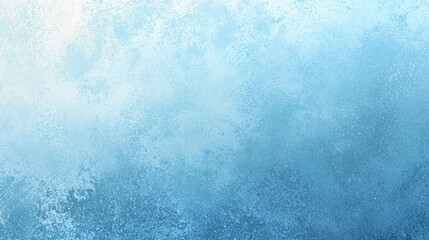 Obraz premium Minimal Winter Abstract Background with Snow Texture and Blue Gradient — Clean Seasonal Design Asset