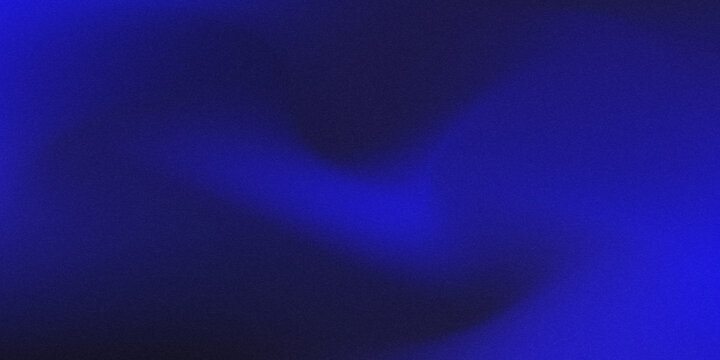 Grainy Noise concept, Blue and black wave Blurred. modern abstract backround.